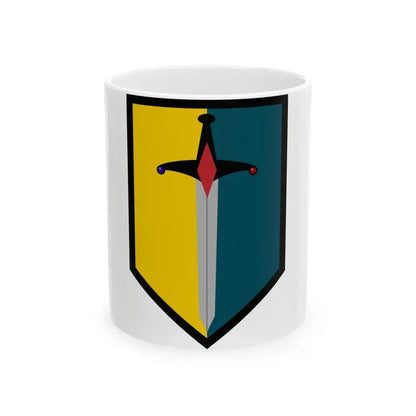 1st Maneuver Enhancement Brigade (U.S. Army) White Coffee Mug 11oz - Go Mug Yourself