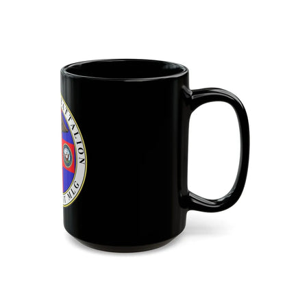 1st Medical Battalion (USMC) Black Coffee Mug-Go Mug Yourself