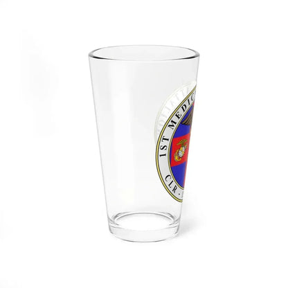 1st Medical Battalion (USMC) Pint Glass 16oz - Go Mug Yourself