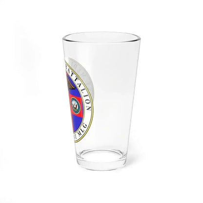 1st Medical Battalion (USMC) Pint Glass 16oz - Go Mug Yourself