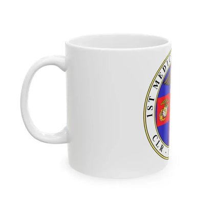 1st Medical Battalion (USMC) White Coffee Mug - Go Mug Yourself