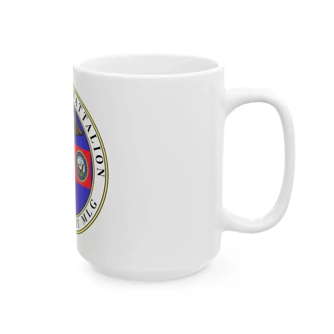 1st Medical Battalion (USMC) White Coffee Mug - Go Mug Yourself