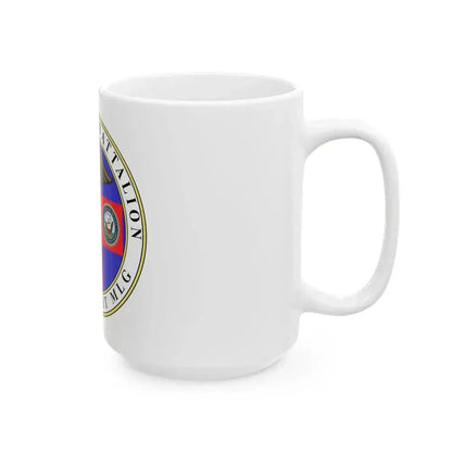 1st Medical Battalion (USMC) White Coffee Mug - Go Mug Yourself