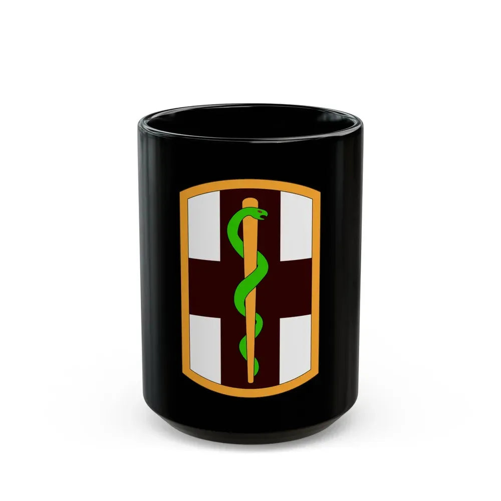 1st Medical Brigade (U.S. Army) Black Coffee Mug 15oz - Go Mug Yourself