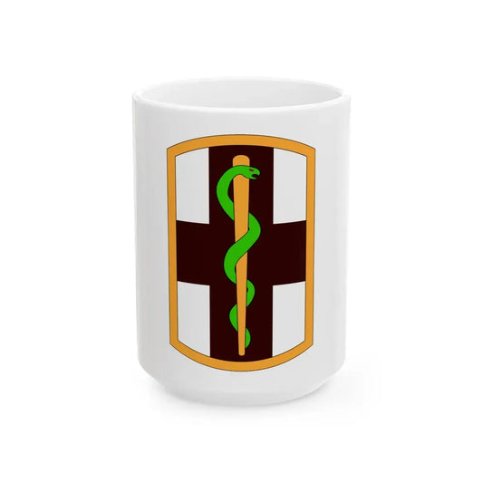 1st Medical Brigade (U.S. Army) White Coffee Mug 15oz - Go Mug Yourself