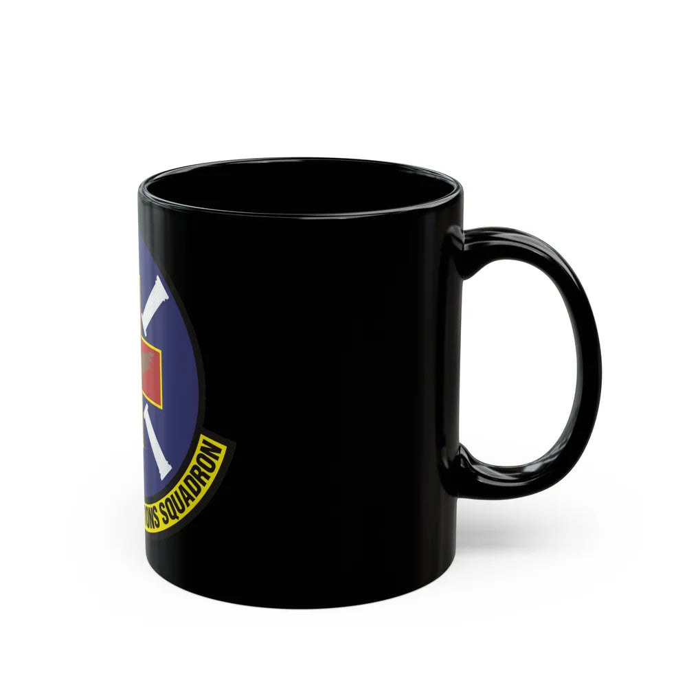 1st Medical Operations Squadron (U.S. Air Force) Black Coffee Mug-Go Mug Yourself