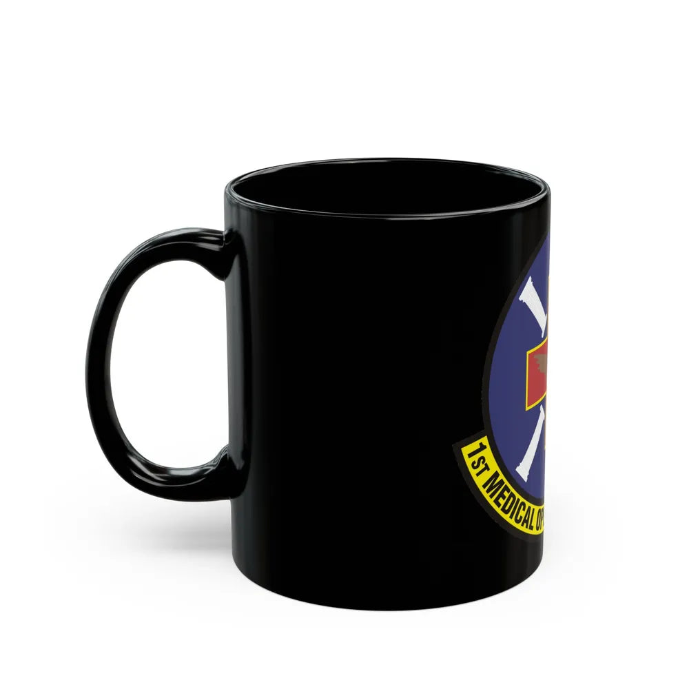 1st Medical Operations Squadron (U.S. Air Force) Black Coffee Mug-Go Mug Yourself