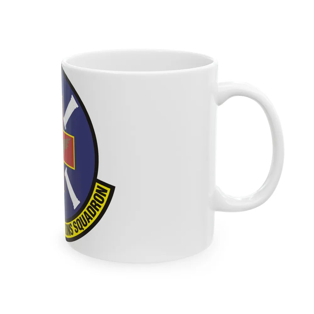 1st Medical Operations Squadron (U.S. Air Force) White Coffee Mug-Go Mug Yourself