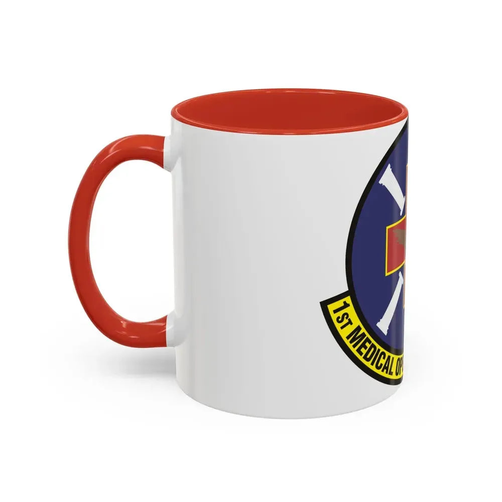 1st Medical Operations Squadron (U.S. Air Force) Accent Coffee Mug - Go Mug Yourself