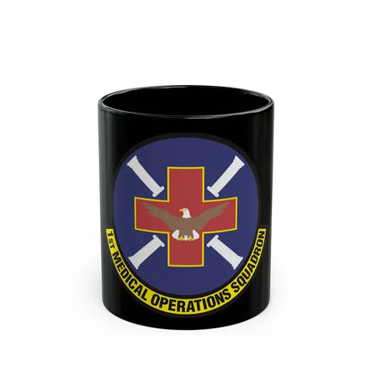 1st Medical Operations Squadron (U.S. Air Force) Black Coffee Mug 11oz - Go Mug Yourself