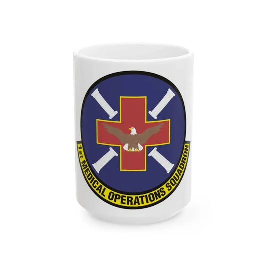1st Medical Operations Squadron (U.S. Air Force) White Coffee Mug 15oz - Go Mug Yourself