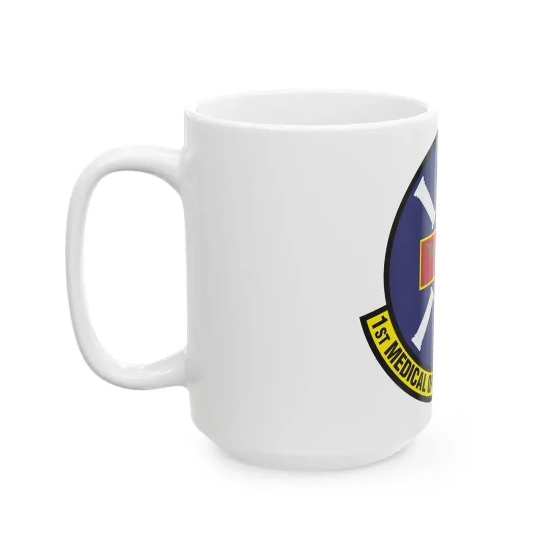 1st Medical Operations Squadron (U.S. Air Force) White Coffee Mug - Go Mug Yourself