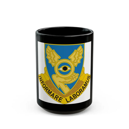 1st Military Intelligence Battalion (U.S. Army) Black Coffee Mug 15oz - Go Mug Yourself