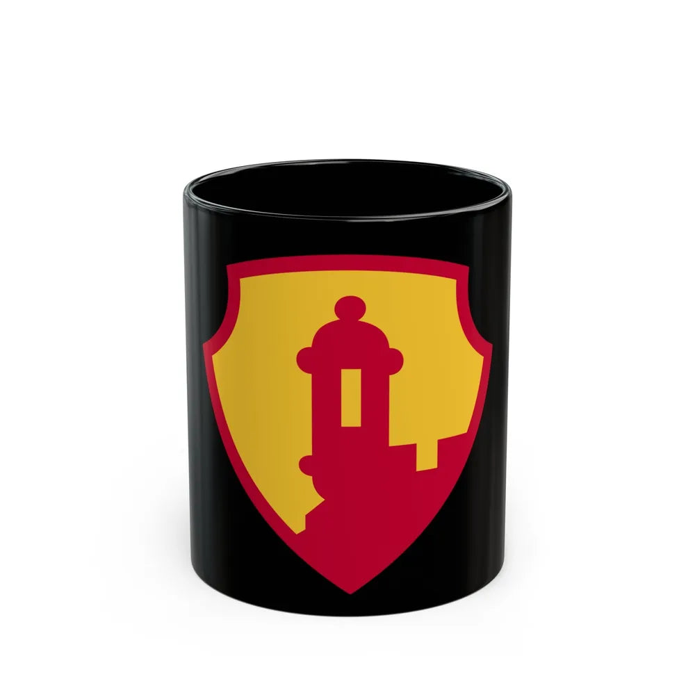 1st Mission Support Command 2 (U.S. Army) Black Coffee Mug-11oz-Go Mug Yourself