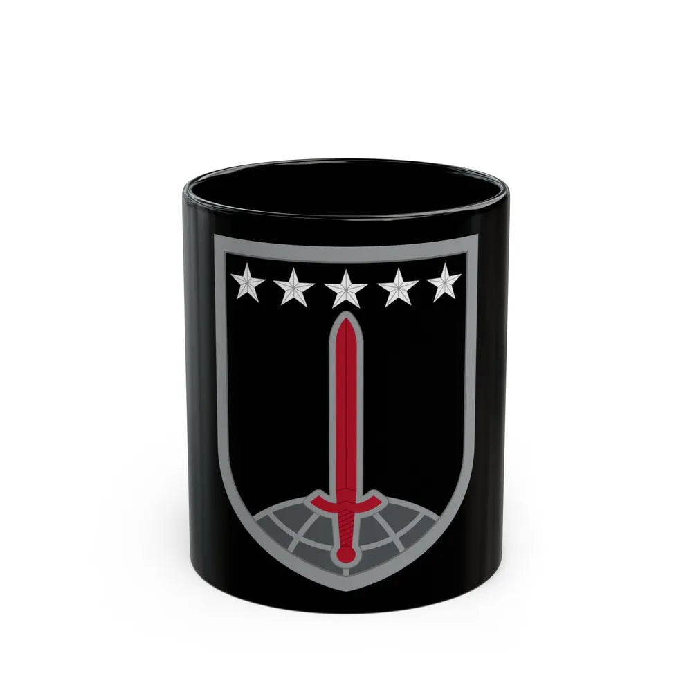 1ST MULTIDOMAIN TASK FORCE (U.S. Army) Black Coffee Mug-11oz-Go Mug Yourself