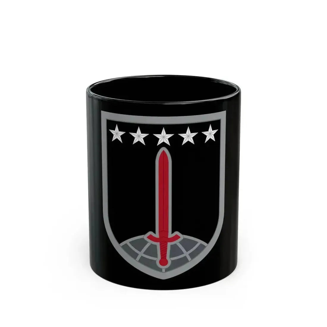 1ST MULTIDOMAIN TASK FORCE (U.S. Army) Black Coffee Mug 11oz - Go Mug Yourself