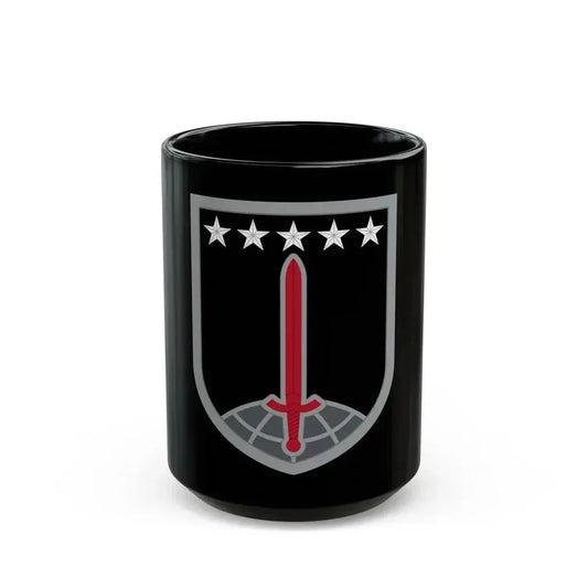 1ST MULTIDOMAIN TASK FORCE (U.S. Army) Black Coffee Mug 15oz - Go Mug Yourself