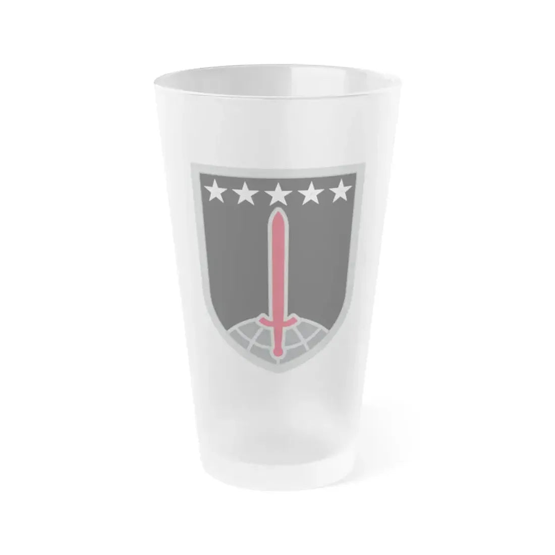 1ST MULTIDOMAIN TASK FORCE (U.S. Army) Frosted Pint Glass 16oz Default Title - Go Mug Yourself