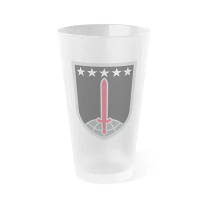1ST MULTIDOMAIN TASK FORCE (U.S. Army) Frosted Pint Glass 16oz Default Title - Go Mug Yourself