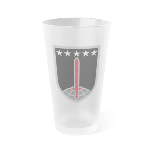 1ST MULTIDOMAIN TASK FORCE (U.S. Army) Frosted Pint Glass 16oz Default Title - Go Mug Yourself