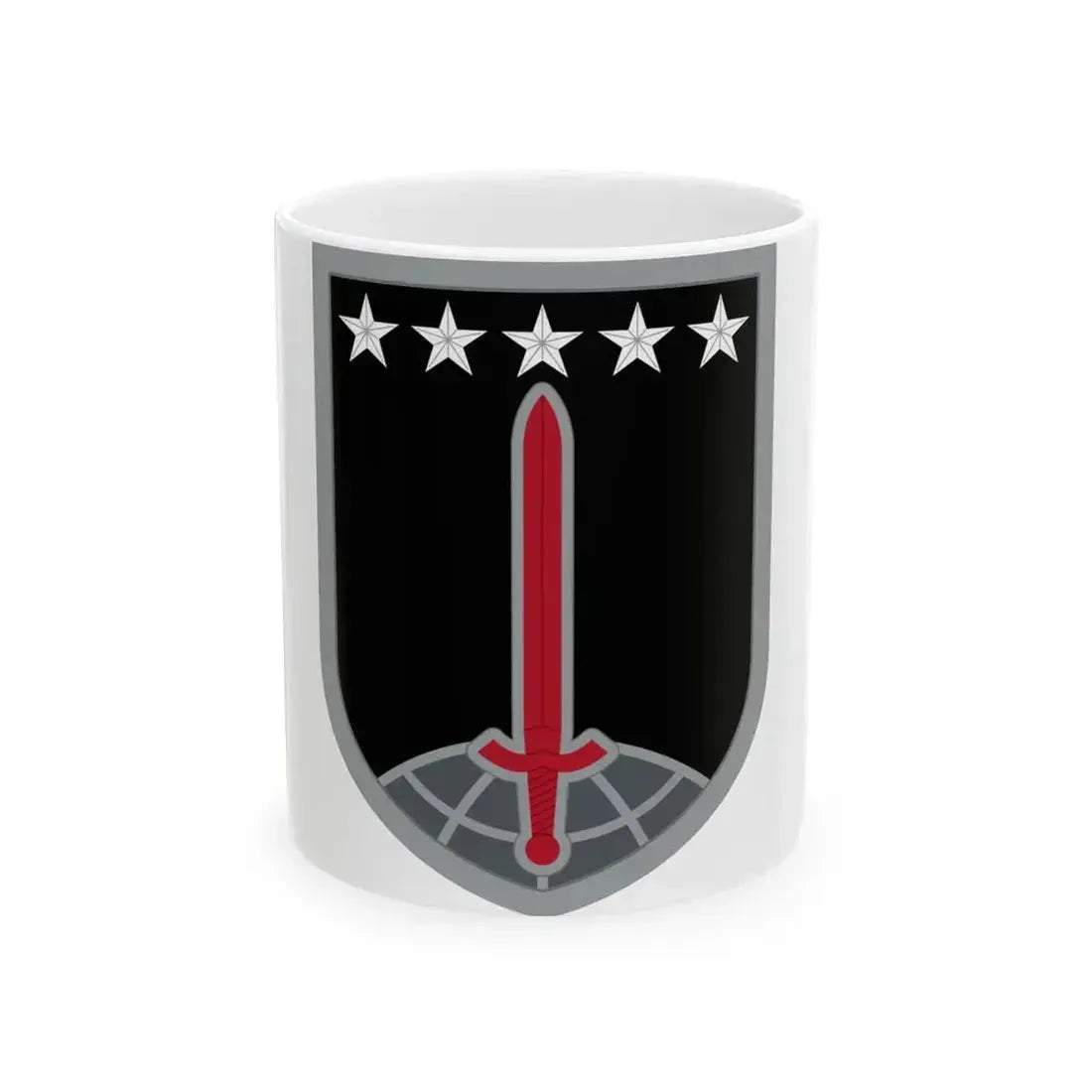 1ST MULTIDOMAIN TASK FORCE (U.S. Army) White Coffee Mug 11oz - Go Mug Yourself