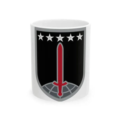1ST MULTIDOMAIN TASK FORCE (U.S. Army) White Coffee Mug 11oz - Go Mug Yourself