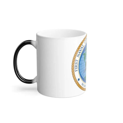 1st Naval Construction Div Seabee (U.S. Navy) Color Changing Mug 11oz - Go Mug Yourself
