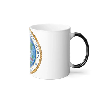 1st Naval Construction Div Seabee (U.S. Navy) Color Changing Mug 11oz - Go Mug Yourself
