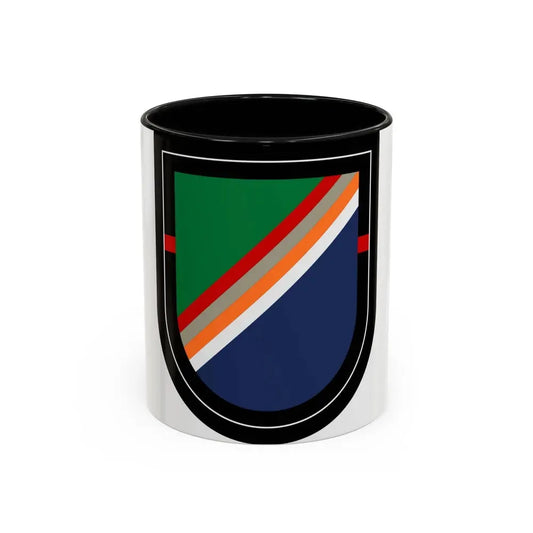 1st Ranger Battalion 3 (U.S. Army) Accent Coffee Mug 11oz Black - Go Mug Yourself