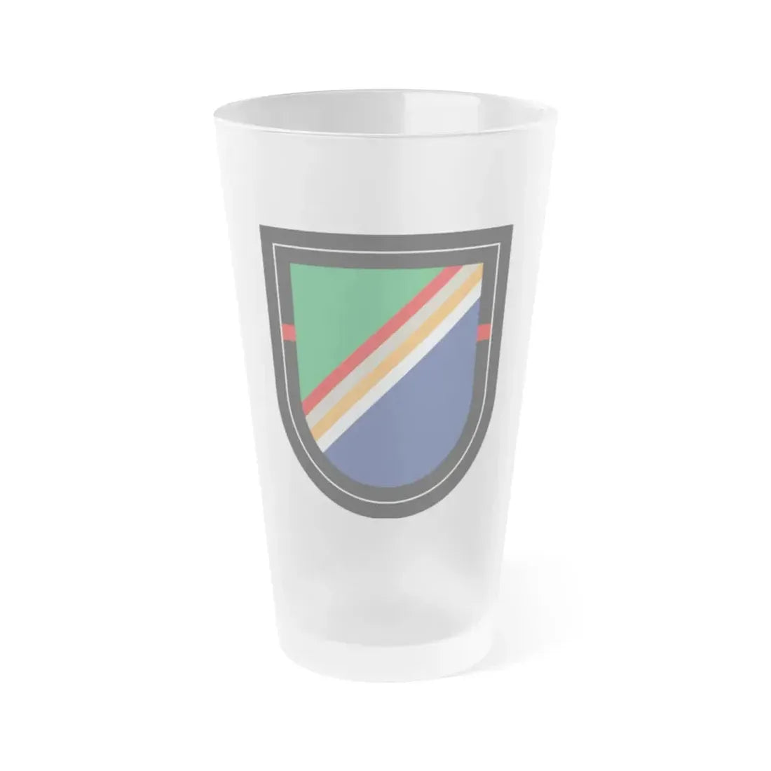 1st Ranger Battalion 3 (U.S. Army) Frosted Pint Glass 16oz - Go Mug Yourself