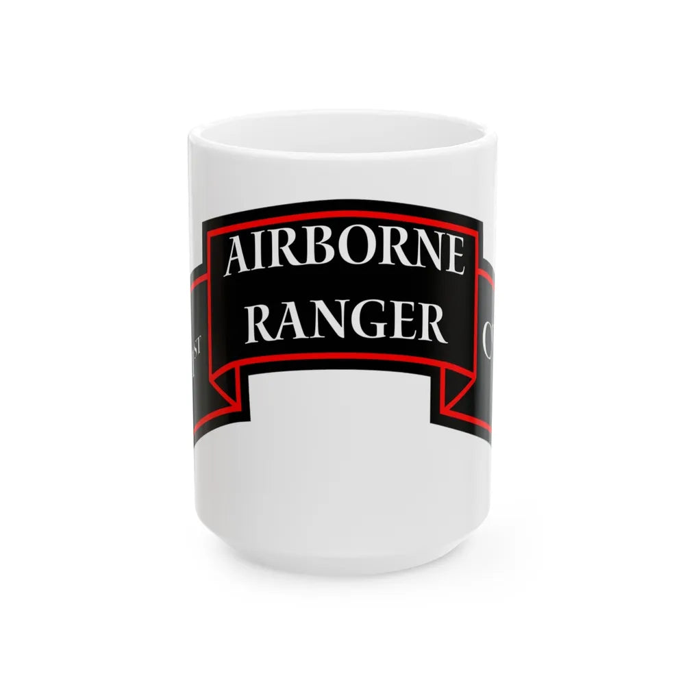 1st Ranger Infantry Company (U.S. Army) White Coffee Mug-15oz-Go Mug Yourself