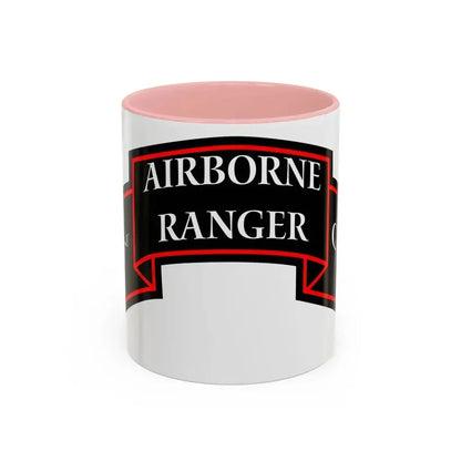 1st Ranger Infantry Company (U.S. Army) Accent Coffee Mug 11oz Pink - Go Mug Yourself