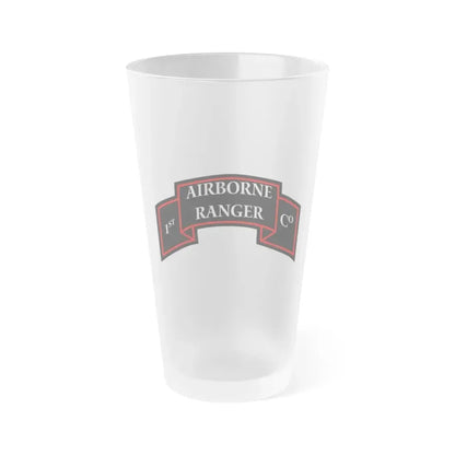 1st Ranger Infantry Company (U.S. Army) Frosted Pint Glass 16oz Default Title - Go Mug Yourself