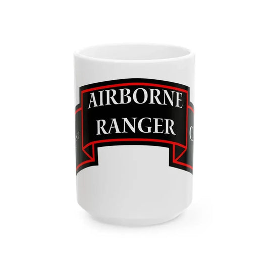 1st Ranger Infantry Company (U.S. Army) White Coffee Mug 15oz - Go Mug Yourself