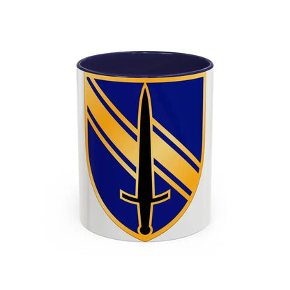 1st Security Forces Assistance Brigade (U.S. Army) Accent Coffee Mug 11oz Navy - Go Mug Yourself