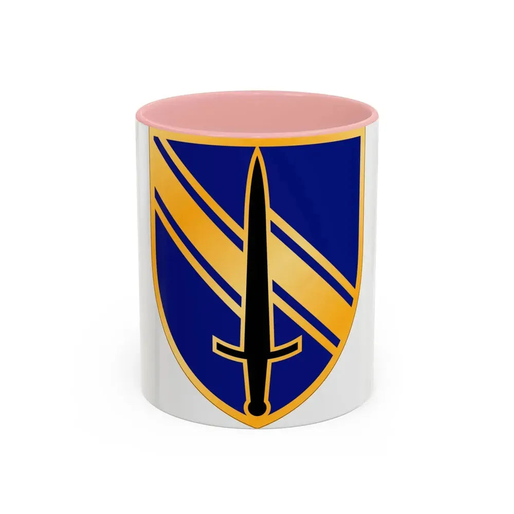 1st Security Forces Assistance Brigade (U.S. Army) Accent Coffee Mug 11oz Pink - Go Mug Yourself