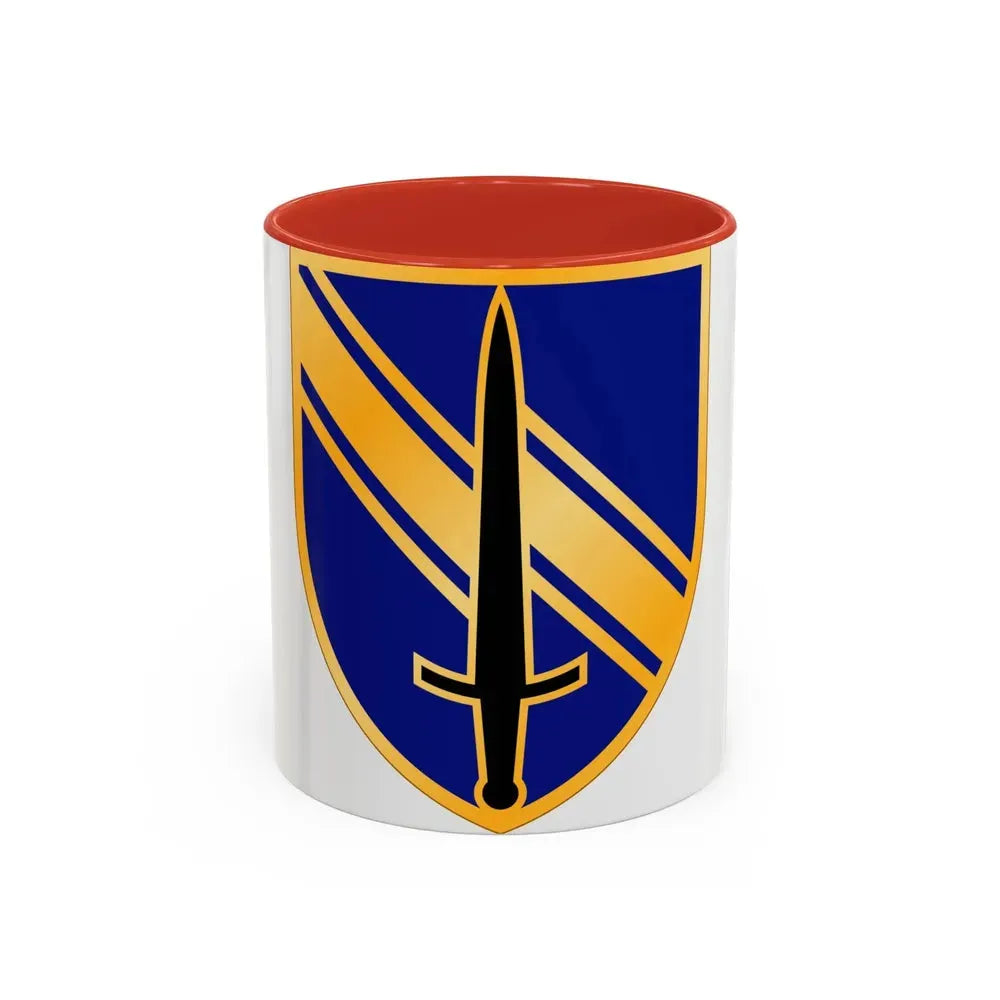 1st Security Forces Assistance Brigade (U.S. Army) Accent Coffee Mug 11oz Red - Go Mug Yourself