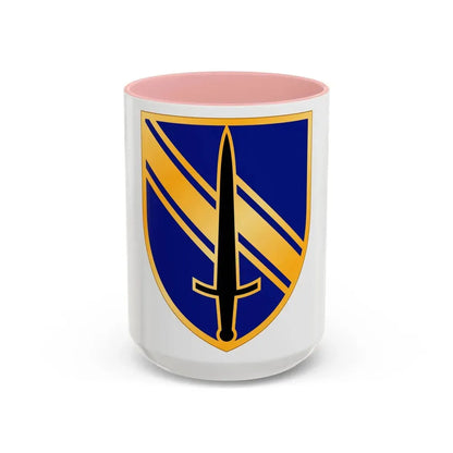 1st Security Forces Assistance Brigade (U.S. Army) Accent Coffee Mug 15oz Pink - Go Mug Yourself