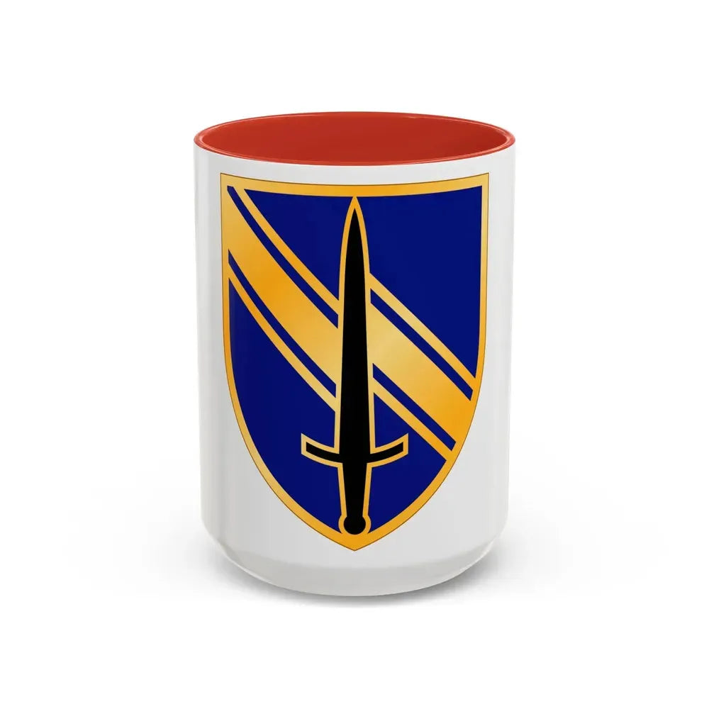 1st Security Forces Assistance Brigade (U.S. Army) Accent Coffee Mug 15oz Red - Go Mug Yourself