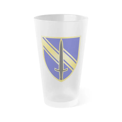 1st Security Forces Assistance Brigade (U.S. Army) Frosted Pint Glass 16oz Default Title - Go Mug Yourself