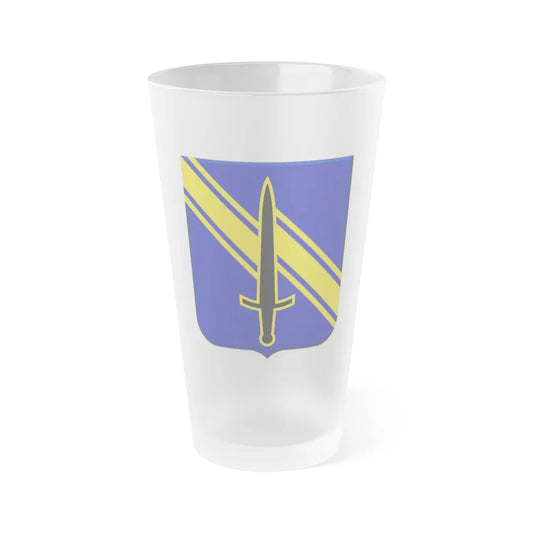 1st Security Forces Assistance Brigade v2 (U.S. Army) Frosted Pint Glass 16oz-Go Mug Yourself