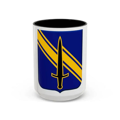 1st Security Forces Assistance Brigade v2 (U.S. Army) Accent Coffee Mug 15oz Black - Go Mug Yourself