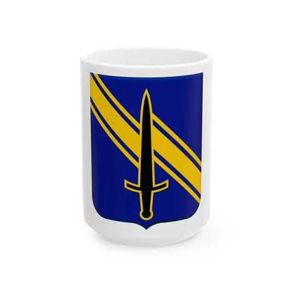 1st Security Forces Assistance Brigade v2 (U.S. Army) White Coffee Mug 15oz - Go Mug Yourself