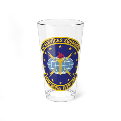 1st Services Squadron (U.S. Air Force) Pint Glass 16oz-16oz-Go Mug Yourself