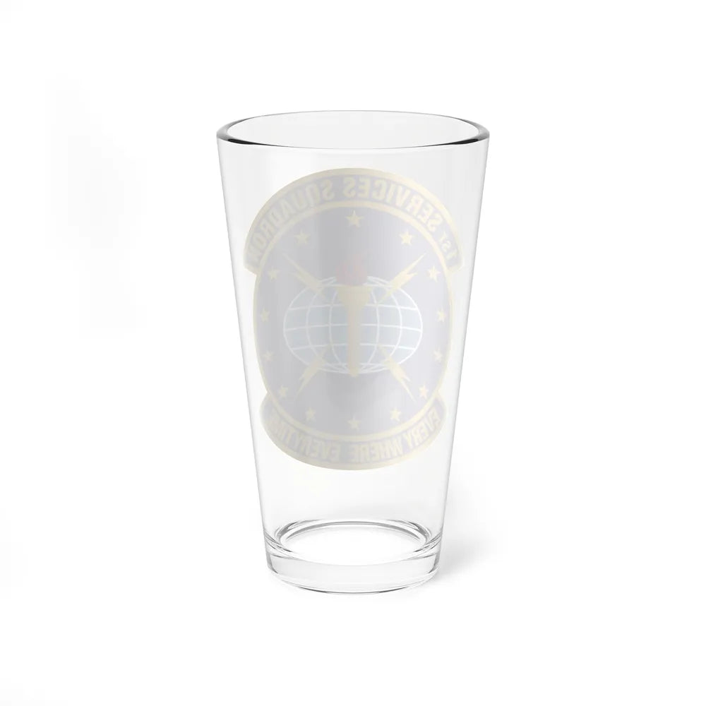 1st Services Squadron (U.S. Air Force) Pint Glass 16oz-Go Mug Yourself