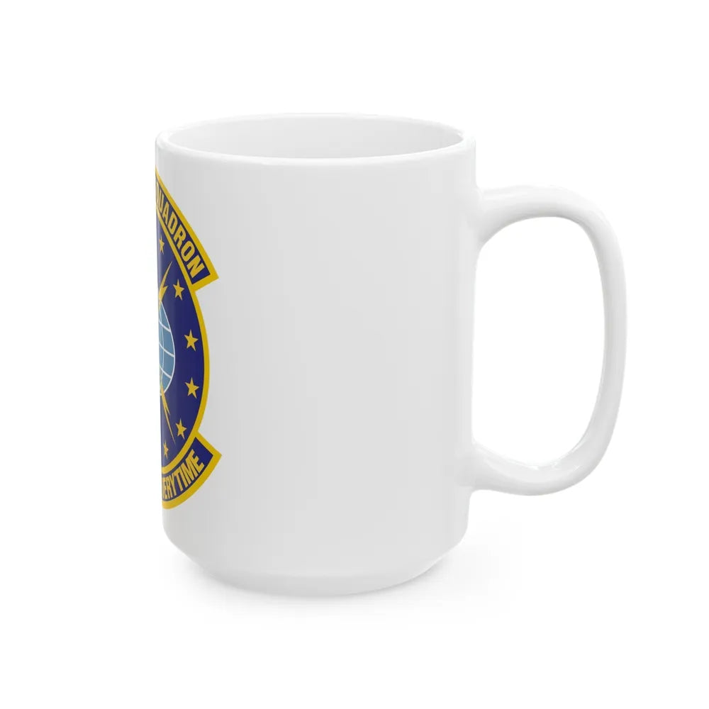 1st Services Squadron (U.S. Air Force) White Coffee Mug-Go Mug Yourself