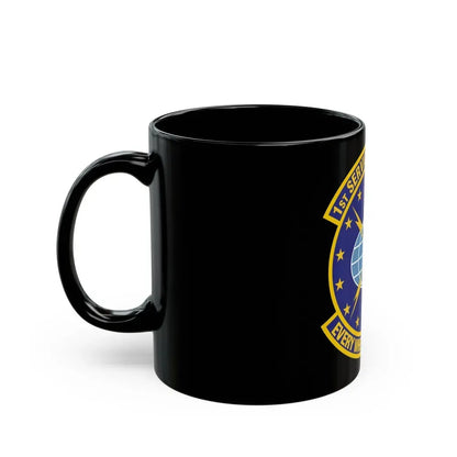 1st Services Squadron (U.S. Air Force) Black Coffee Mug - Go Mug Yourself