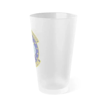 1st Services Squadron (U.S. Air Force) Frosted Pint Glass 16oz - Go Mug Yourself