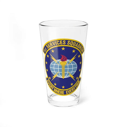 1st Services Squadron (U.S. Air Force) Pint Glass 16oz 16oz - Go Mug Yourself