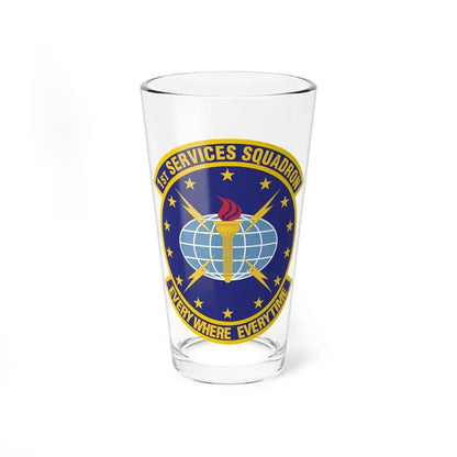1st Services Squadron (U.S. Air Force) Pint Glass 16oz 16oz - Go Mug Yourself